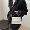 Fashionable Minimalist Small Square Handbag For Women With Unique Stitching Details