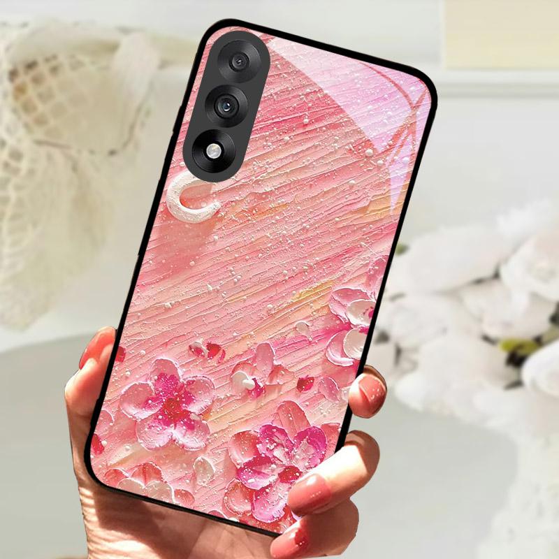 För OnePlus Nord 5 5G Stötsäker Mobilskal Härdat Glas Baksida För OnePlus Nord5 Capa Bumper Fundas Skyddande Skal