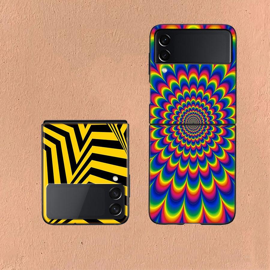Chaotic Hypnosis Coque For Samsung Z Flip7 6 Galaxy Case Shockproof Z Flip5 Z Flip3 4 5G Hard Cover Phone TPU PC Hard Funda