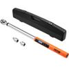 Digital Torque Wrench, 1/2" Drive Electronic Torque Wrench, Torque Wrench Kit 25-250ft.lb/34-340n.m Torque Range Accurate To ±2%, 3-Mode Adjustable