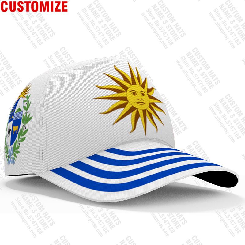 Uruguay Baseballkappe Maßgefertigt Name Nummer Teamlogo Hut Ury Land Reise Spanische Nation Uruguayische Flagge Druck Po Kopfbedeckung