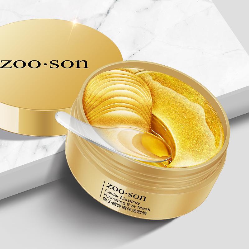 Zuoxiang 24K Gold Caviar Eye Patch: Hydrating & Moisturizing Eye Care.