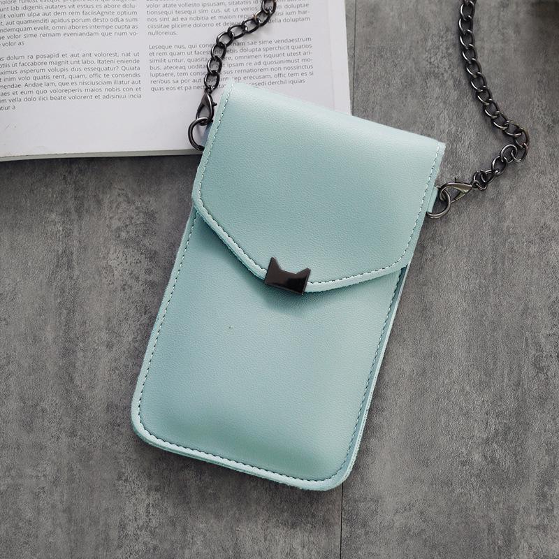 see thru cell phone purse