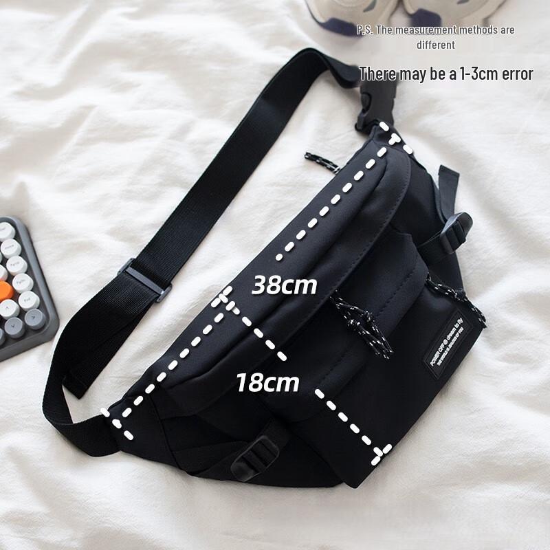 Li Shen Harajuku Workwear Unisex Crossbody Chest & Waist Bag
