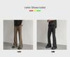 Men's Trendy Flared High-Waist Slit Trousers