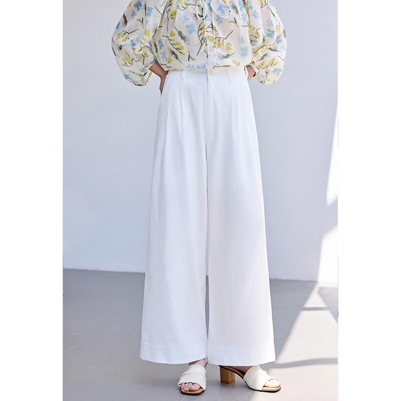 

VICTORIA&VERA Women s Lightweight Straight-Leg Casual Pants M