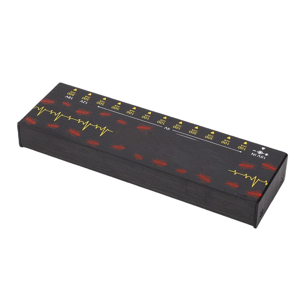 Effect Pedal 12 Outputs ShortCircuit Protection Guitar Power Supply Accessories