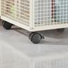 Tall Sports Equipment Storage Rack Heavy-Duty Ball Holder with Basket Large