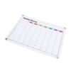 Acrylic Weekly Planner Transparent Colorful Magnetic Weekly Planning Board Memo Board for Home