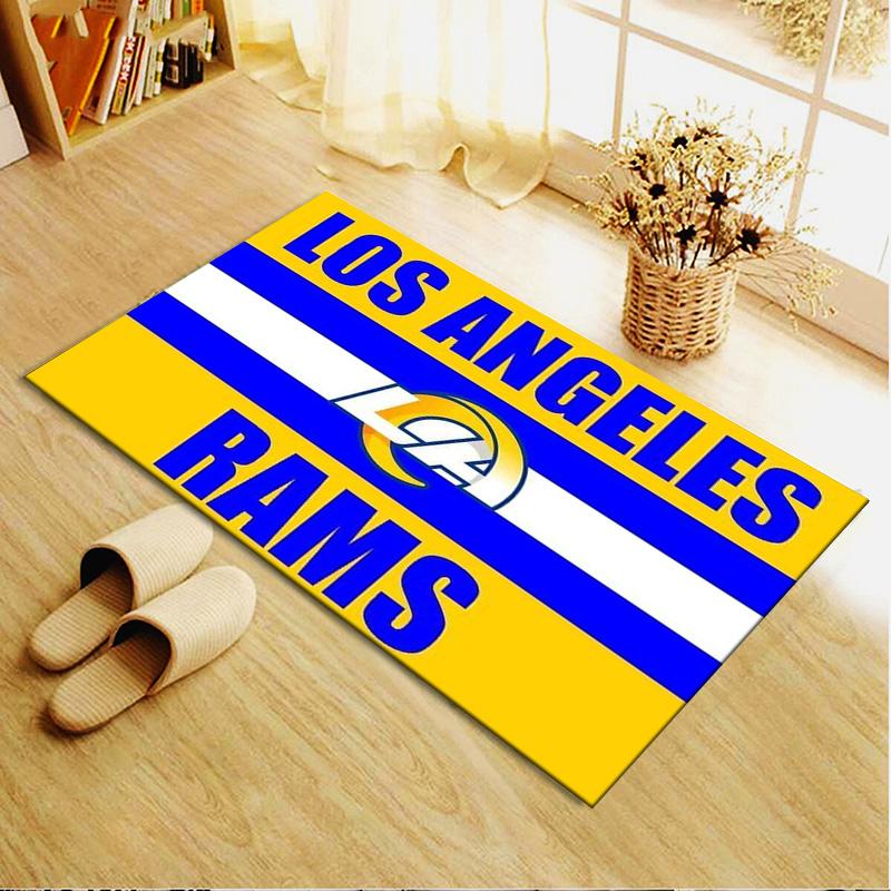 Los Angeles Rams Carpet Rug for Living Room Bedroom Home Sofa Decoration,Kids Play Non-slip Floor Mat