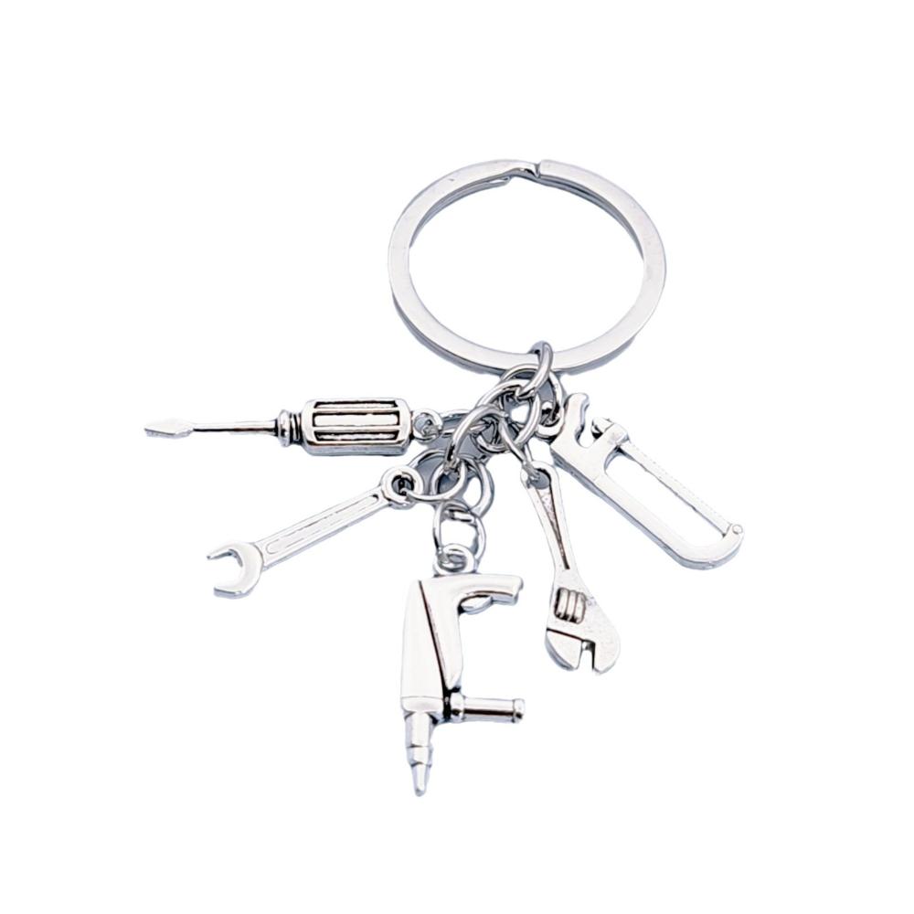New Keychain Saw Screwdriver Wrench Dad Tool Keychain Handmade Keychain Father's Day Gift