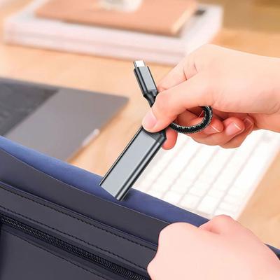 Adattatore Convertitore Video con Cavo USB Type-C Intrecciato Uscita Video 4K@30Hz Per Abilita Smartphone Tablet Computer