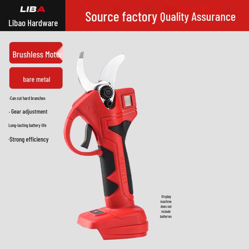 Cordless Electric Pruning Shears with Lithium Battery for Outdoor Garden and Fruit Tree Branches