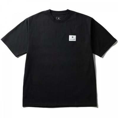 Snowpeak Men S New STandard Square Logo T ShirT Black Xl nSd TS 25au002