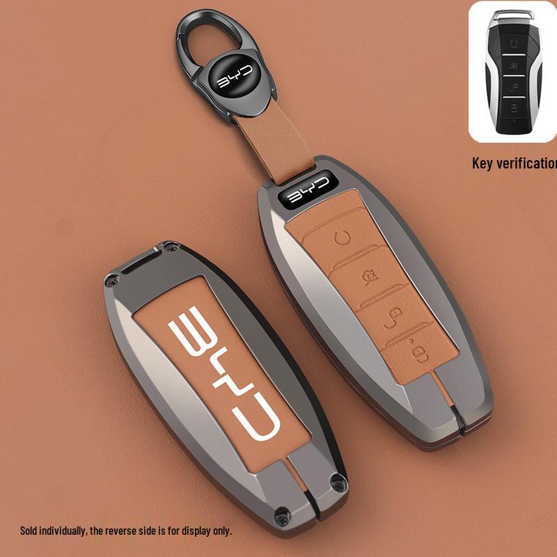BYD Han Key Case: Metal Shell for Han DMI, Han EV, Qin, Yuan, Song PLUS, Tang