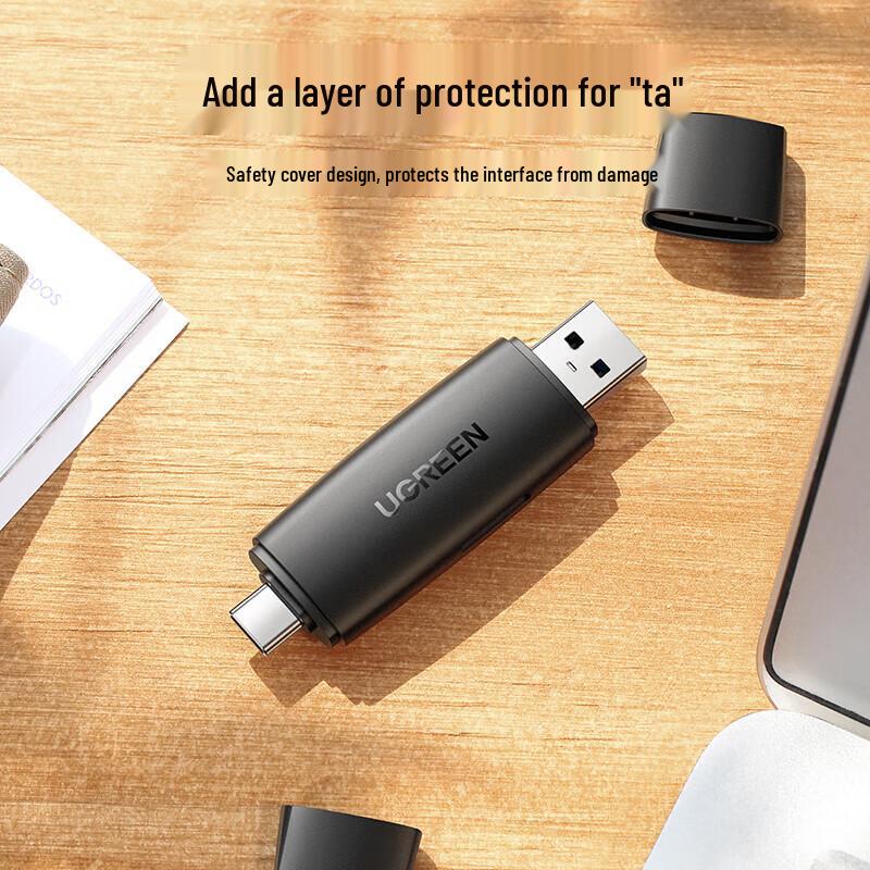 UGREEN USB-C & USB 3.0 SD/TF Memory Card Reader