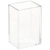 Muji Acrylic Pen Stand Approximately Width 5.5 Depth 4.5 Height 9 Cm Transparent