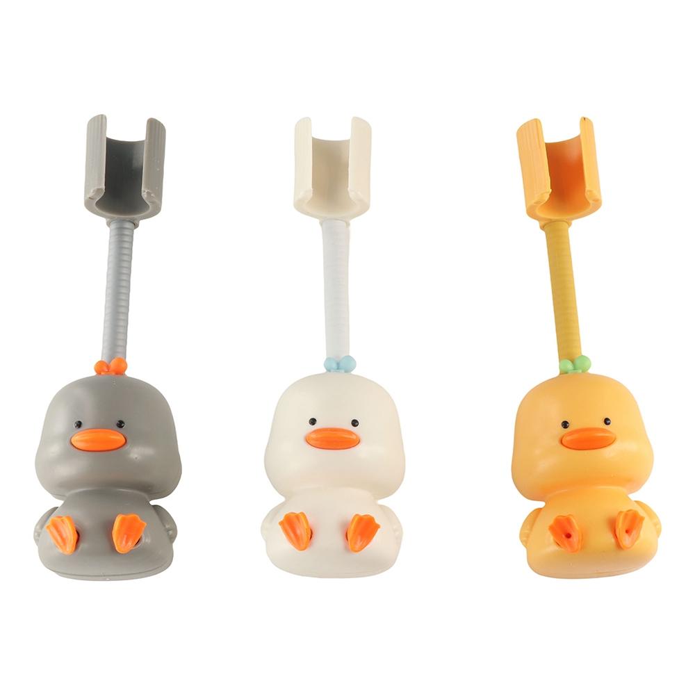 Cartoon Shower Nozzle Hanger Duck Shape Shower Base Bracket Convenient Shower Head Rack  Household