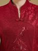 Elegant Long Qipao Wedding Dress for Mother of the Bride, Age 50+