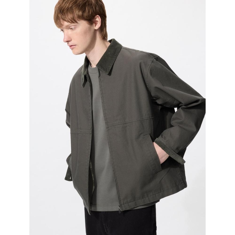 

Короткий блузон Uniqlo Zip Up 09 BLACK/MEN S