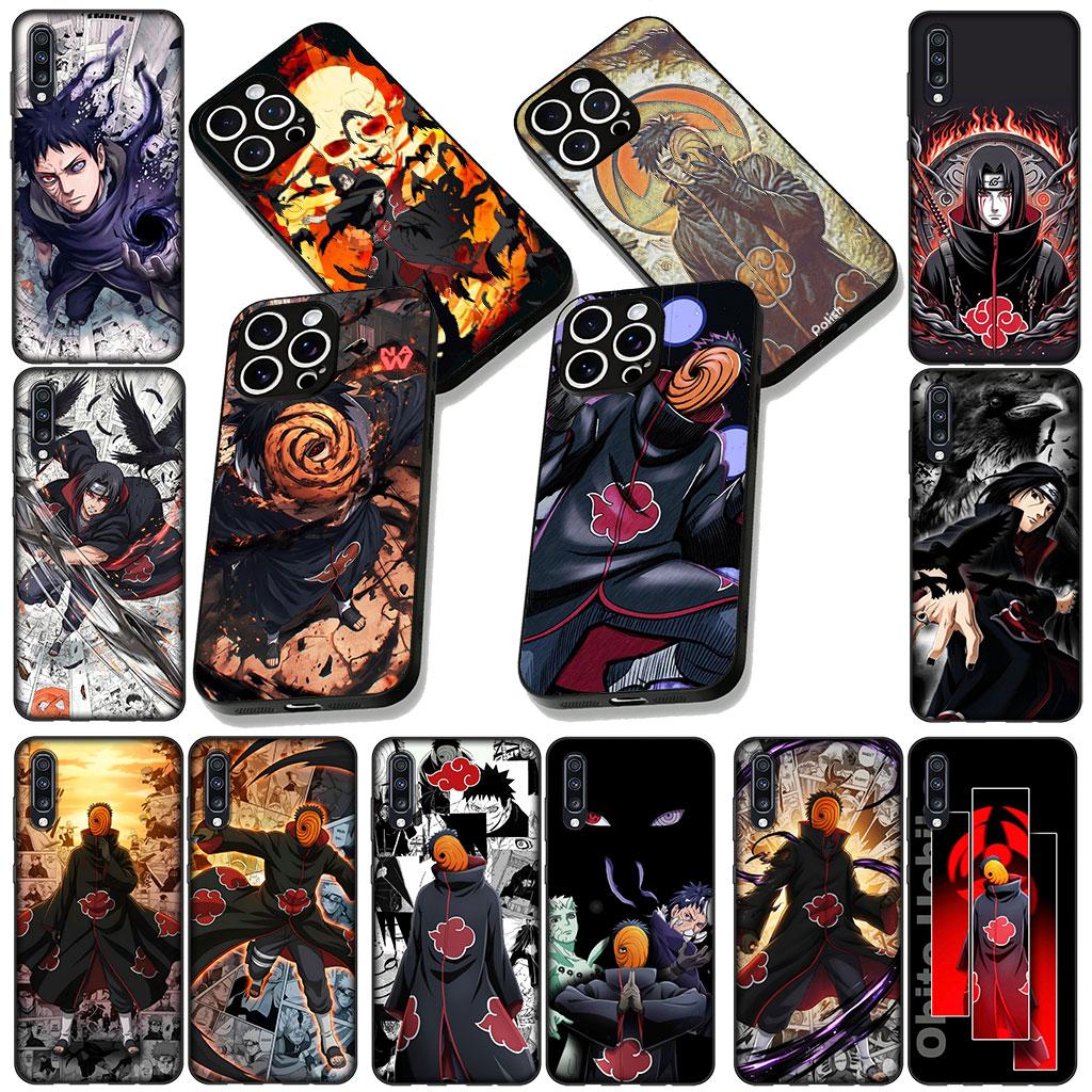 Akatsuki Obito Uchiha Tobi Narutos Itachi Telefono dėklas Apple iPhone 17 16 14 15 Pro Max Plus 15+ 16E XR ProMax Air 16+