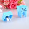 20pcs/lot Cute Pencil Sharpener Kawaii Tooth Shaped Single Hole Pencil Sharpeners Stationery Supplies Student Kids Dentist Gifts