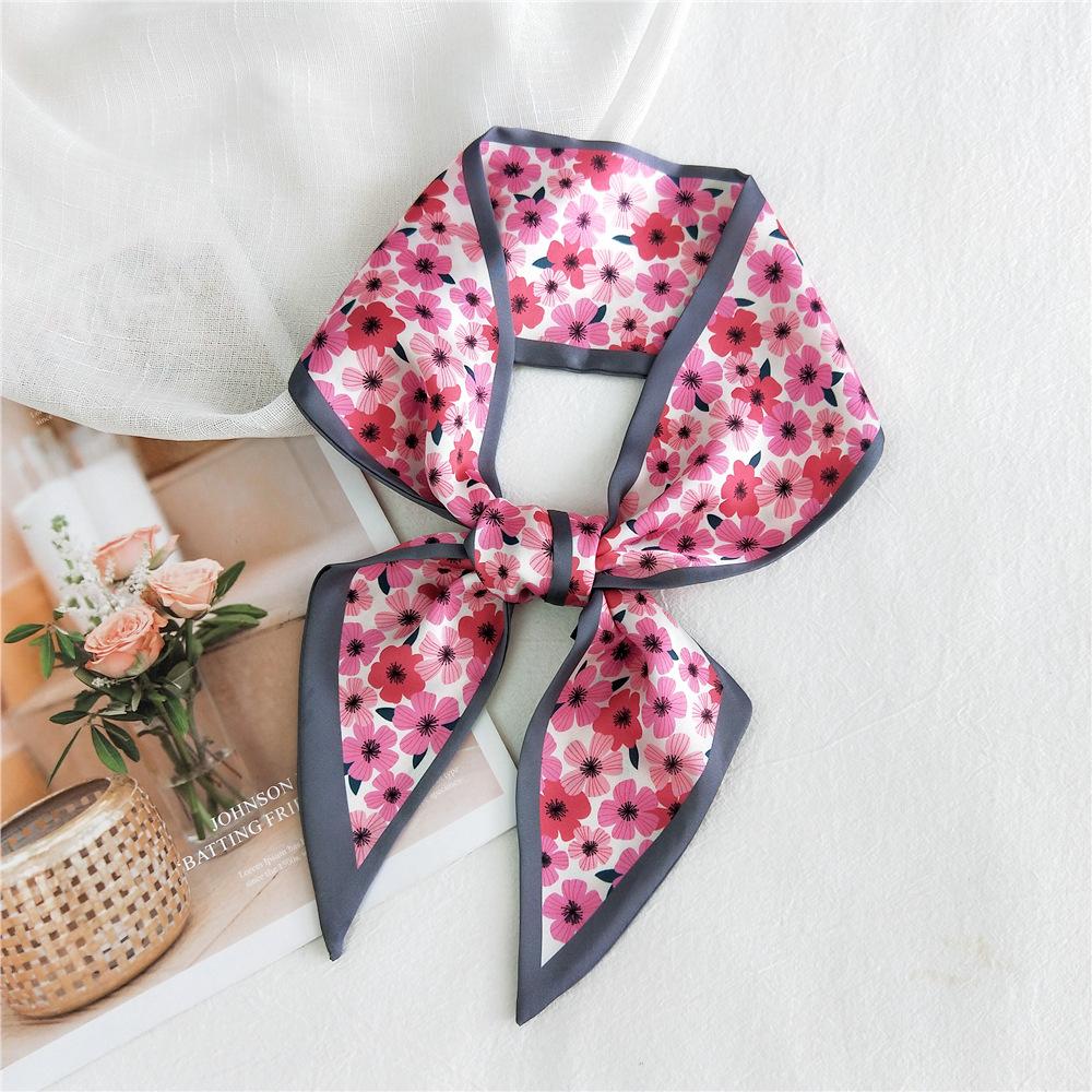 Neue Schals Seidenschals Damen Frühlings- und Herbstsaison Lange dekorative professionelle Schals Sommer Dünne Stile gepaart mit stilvollen Hemden