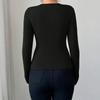 Women's Fashionable Long Sleeve Elegant Commuting And Casual Top