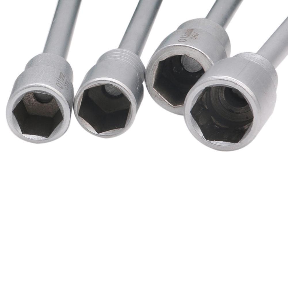 3mm-14mm Metal Socket Driver Wrench Screwdriver Hex Nut Key Nutdriver Hand Tools Home Furniture Repair Accessories