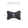 1Pcs Car Seat Headrest Auto Logo Neck Pillow For VW Volkswagen Polo GOLF 5 Golf 6 Golf 7 Tiguan Jetta Accessories