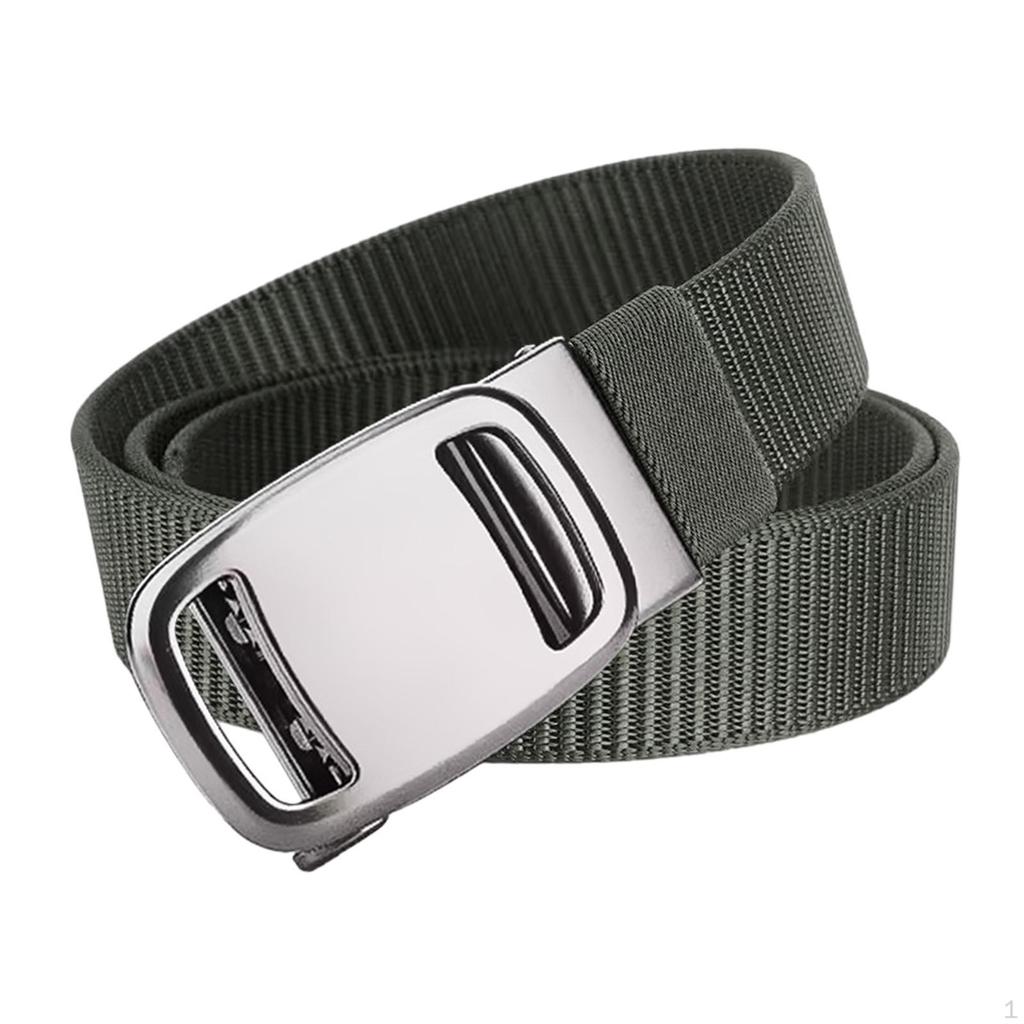 Men's Nylon Belt with Buckle for Outdoor Activities