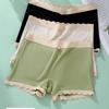 Large Size Female Spring and Autumn New Non Trace Anti Light Flat Angle Safety Underwear