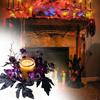 1PC Lightweight Wreath Halloween Decorations Mini Wreaths for Spooky Party Multiple Options Available