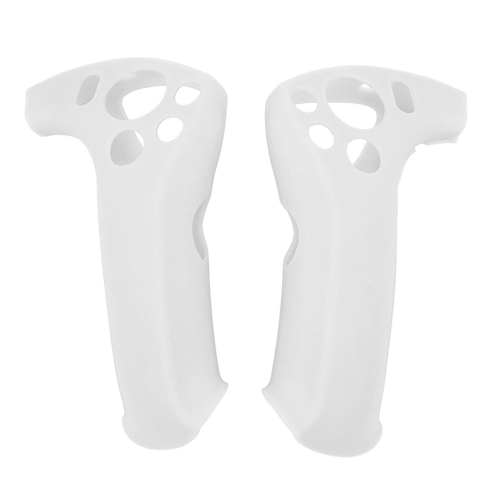

2Pcs Controller Grip Cover All Round Protection Comfortable Touch Anti Slip Silicone VR Handle Silicone Cover for прозрачный