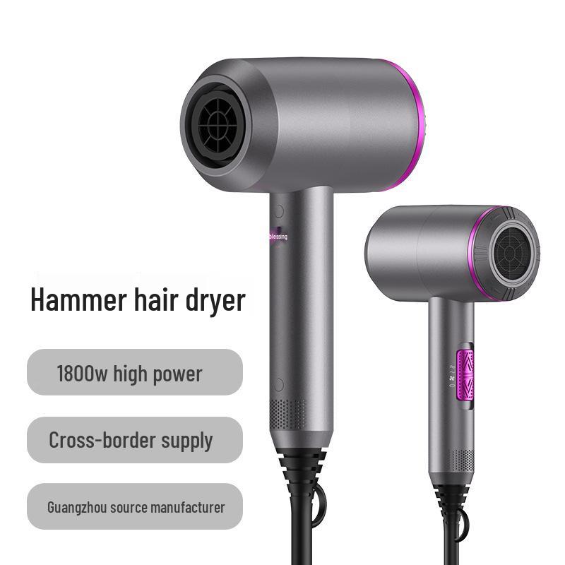 European Standard 2400W High-Power Hair Dryer for Salons and Barber Shops