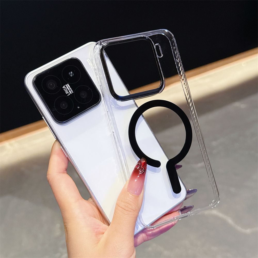 Suitable for Xiaomi Mi 11PRO mobile phone case Magnetic attraction question mark 11 Transparent ultra-thin simple new 11Ultra protective case
