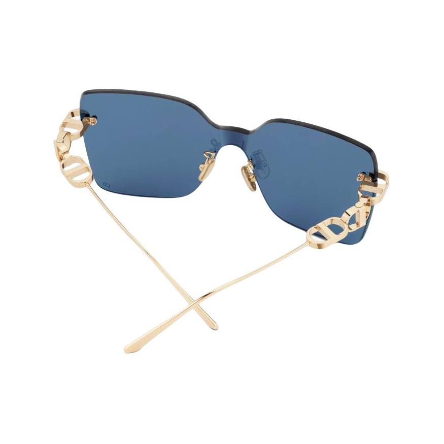Dior Logo Irregular Frame Sunglasses Women sunglasses Gold CDCHM1UXRB0B0