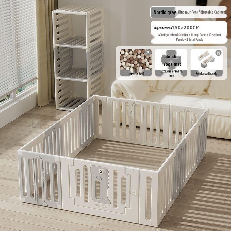 Indoor Baby Safety Playpen & Crawling Mat