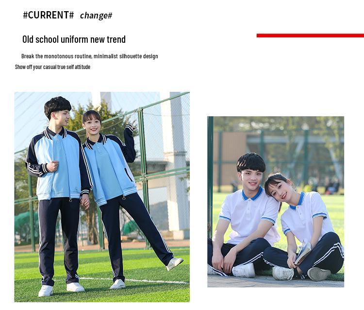 2021 Unisex Spring & Fall Sport Suit: Youth Casual & School Uniform for Running with Print Design