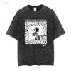 Lee Morgan T-shirt Note Blue Records Cornbread Taglia Media Copertina Album Jazz vintage Lavato Top Per Uso Quotidiano Comodo