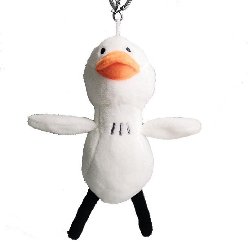 Plush Duck Delightful Figure Keychain Adorable 15cm Soft Toy For Bag Decoration