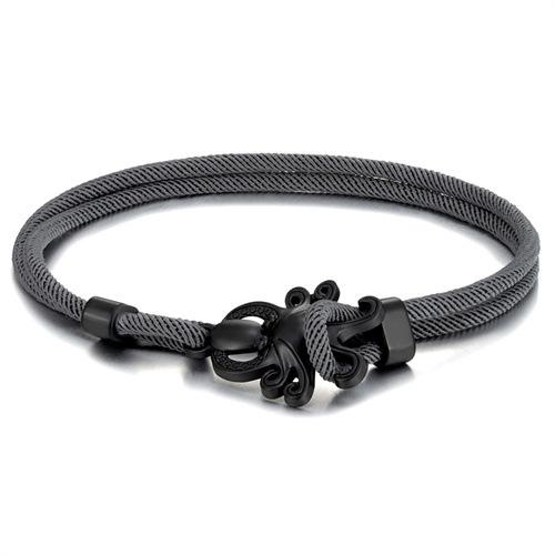 Colored Milan Rope Adjustable Hand Rope Black Octopus Multilayer Bracelet Beach Wind Vacation Wind