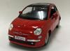 Kinsmart 2007 FIAT 500 Pullback Mini 1/28 Car, Die-cast (Red)