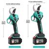 32mm Borstelloze Elektrische Snoeischaar 4 Versnellingen Draadloos Oplaadbaar Fruitboom Bonsai Snoeischaar Cutter Voor Makita 18V Batterij