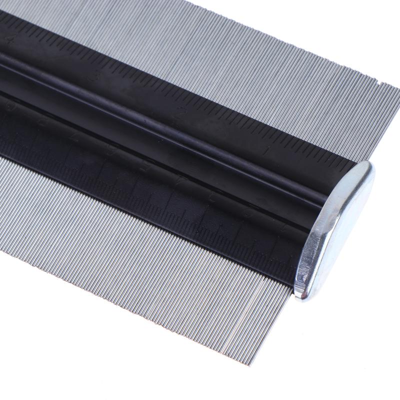 Konturenlehre 6 Zoll Metallprofillehre Formduplizierer Präzisionswerkzeug Multifunktionale Konturduplizierer Schwarz Dropshipping
