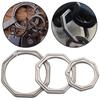 Lightweight Titanium Alloy Male Creativity Gift Man Car Keychain Keychains Buckle Pendant Key Rings