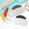 Utensili da Cucina per Pasticceria Raschietto Mezzo Tondo Taglia Pasta Pane Acciaio Inossidabile Raschietto Utensili da Cucina Domestici Gadget