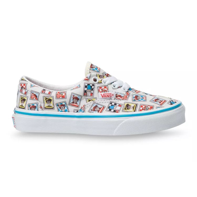 Wheres Waldo? X Vans Era Kids Postage Kids Sneakers Multi-Color VN0A38H83SJ