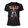 Herren W.A.S.P. Wild Child T-Shirt Medium Schwarz