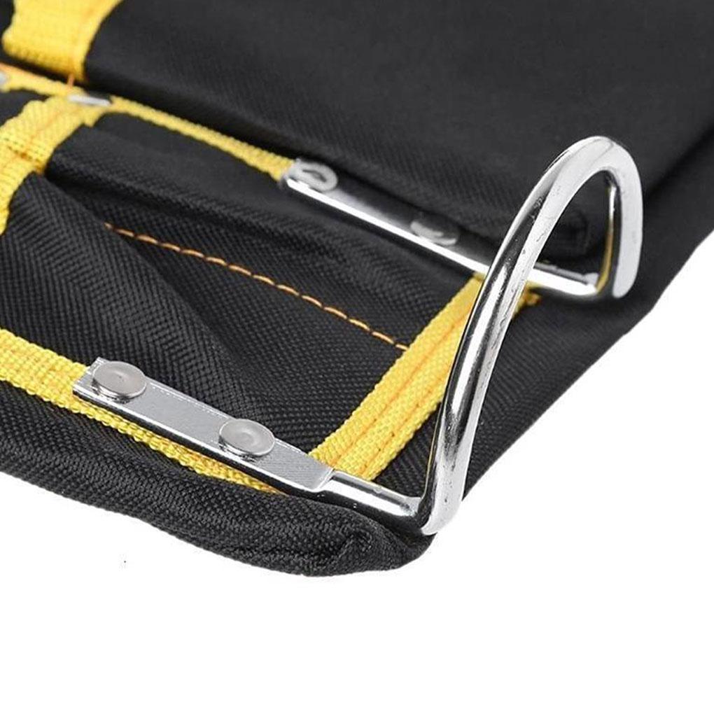 Canvas Cow Skin Made Tool Belt - Scratch-proof Wear-resistant Tear-resistant Tool Belts For 11 Pockets